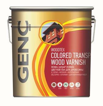 BS505.00 Woodtex Colored Transparent Wood Varnish